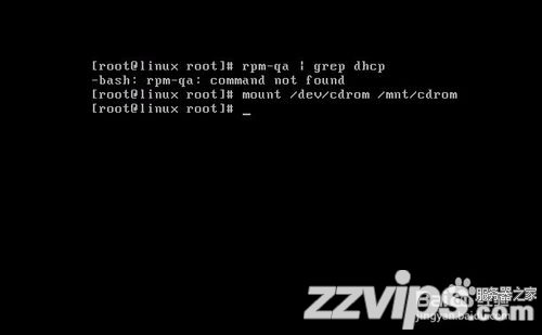 怎样在Linux中安装光盘上的DHCP服务