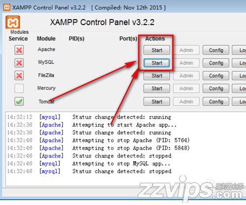 xampp集成环境怎样使用MySQL数据库