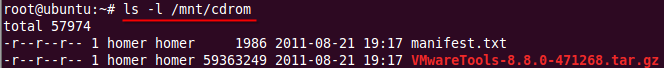 Linux 下使用mount命令挂载CDROM的方法