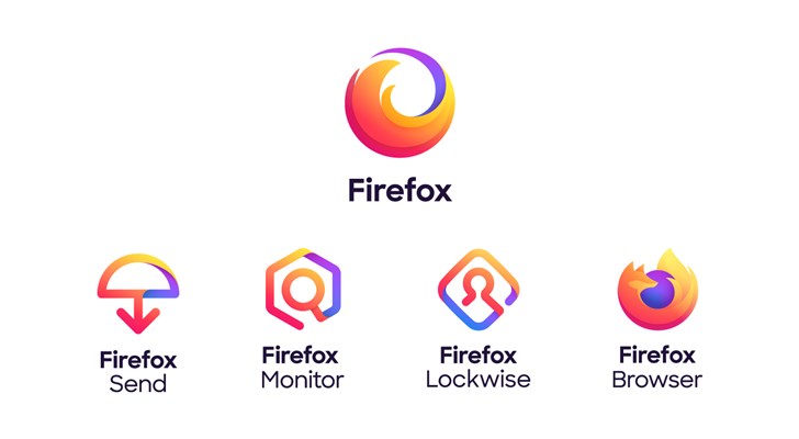 Firefox系列推出全新图标，更简洁
