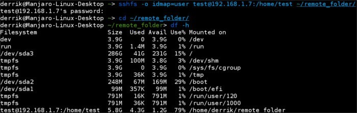 Ubuntu上使用SSHfs把远程文件系统挂载到本地目录