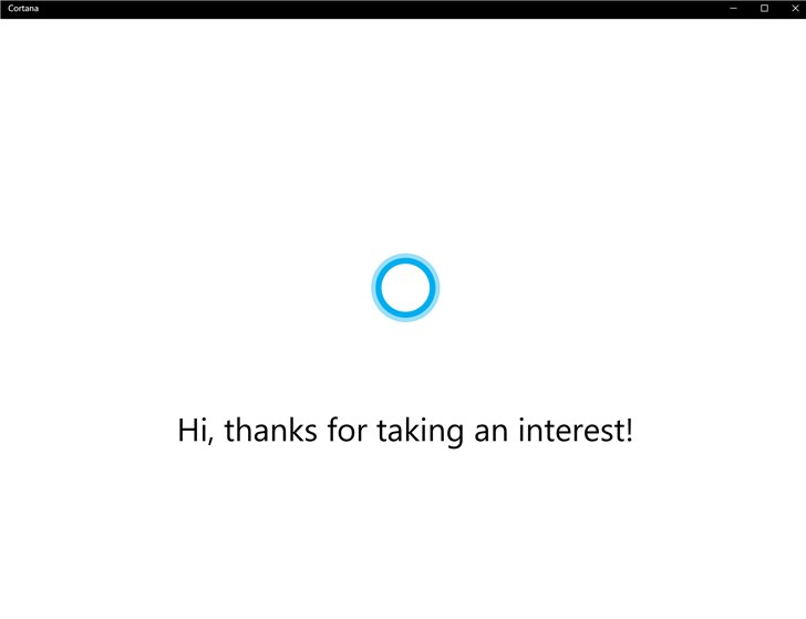 微软Cortana独立App上架Windows 10商店