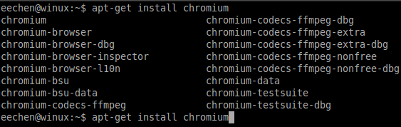 Ubuntu系统上Chromium浏览器的安装教程