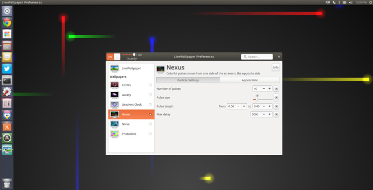 设置动态壁纸来美化Ubuntu桌面