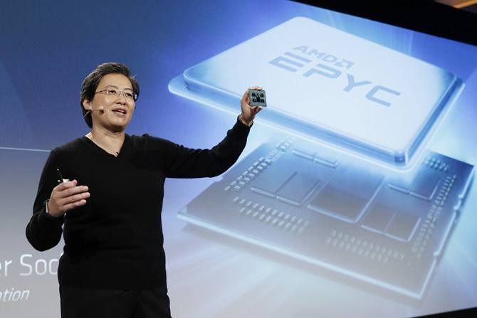 AMD CEO：公司服务器新芯片性能优于英特尔高