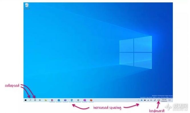 Windows 10系统平板模式重做，专门服务二合一变形本
