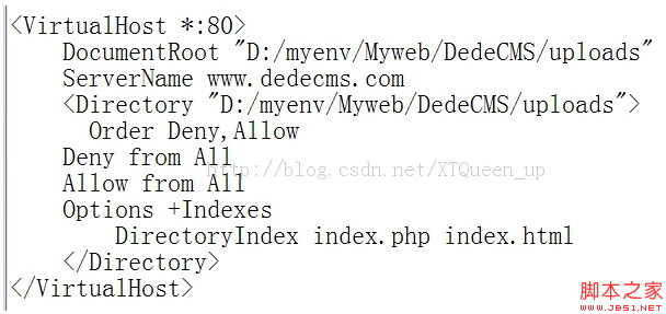 dedecms直接访问域名不能跳转到index.php