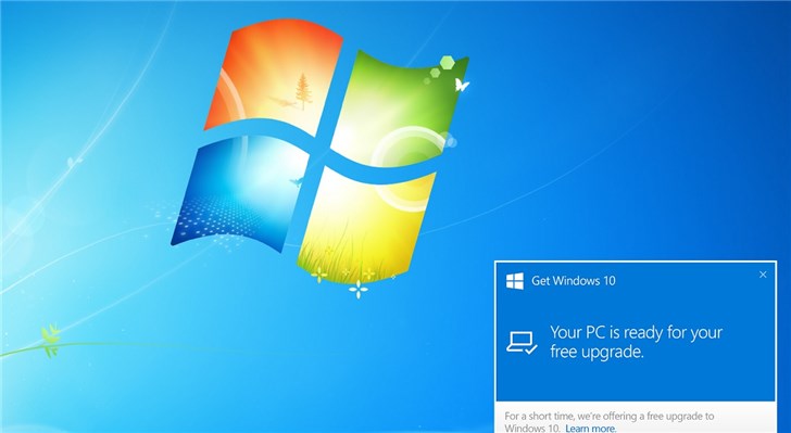 Windows 7即将停止支持，Windows 10传承安全接力棒