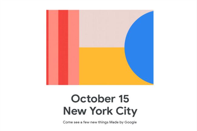 Google 发出邀请函，将于 10 月 15 日发布新手机 Pixel 4