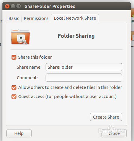 Ubuntu怎么创建共享文件夹支持Windows访问?