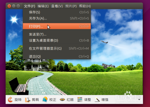 Ubuntu系统用自带的shotwell软件简单编辑照片的教程