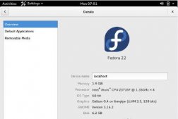 硬盘安装Fedora 22 Workstation Live的教程