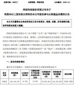 网宿科技总经理刘成彦拟以持有的公司股份参与认购基金
