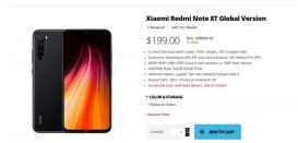 Redmi Note 8T价格曝光：约人民币1405元