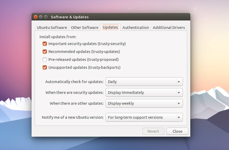Ubuntu 14.04 LTS 升级到Ubuntu 14.10的步骤
