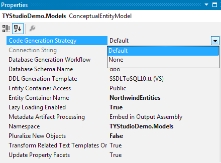 扩展ASP.NET MVC三层框架且使用StructureMap实现依赖注入1-Model层