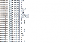 Lua学习笔记之表和函数