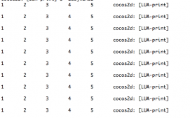 Lua学习笔记之数据结构