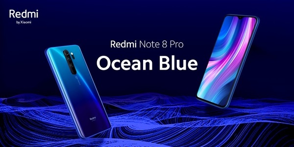 新配色种草：小米正式官宣Redmi Note 8 Pro全新海洋蓝配色