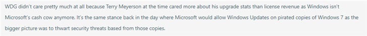 为何微软Win7升Win10突然重新免费，微软员工：为提高用户数