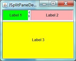 Java Swing中的工具栏(JToolBar)和分割面版(JSplitPane)组件使用案例