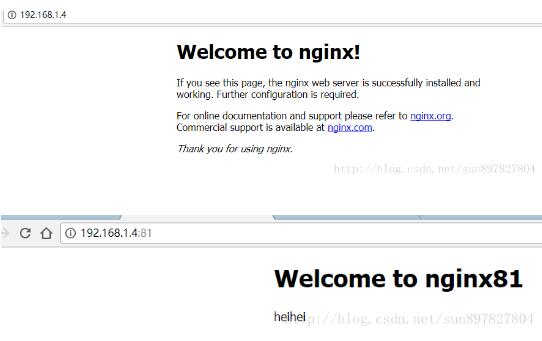 nginx 配置虚拟主机,实现在一个服务器可以访问多个网站的方法
