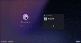谷歌Chrome OS系统更新：锁屏可以控制音乐播放了