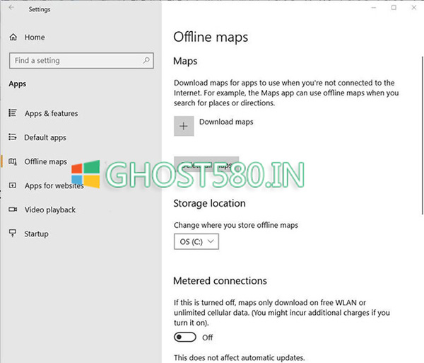 如何在Windows 10中配置和下载离线地图