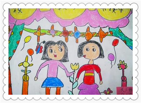 教师节图片儿童画简笔画2020精选 教师儿童画优秀范画图片