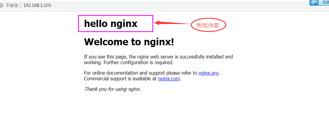 centos7 docker 修改Nginx文件过程详解