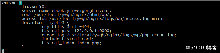 使用nginx配置基于域名的虚拟主机实现​