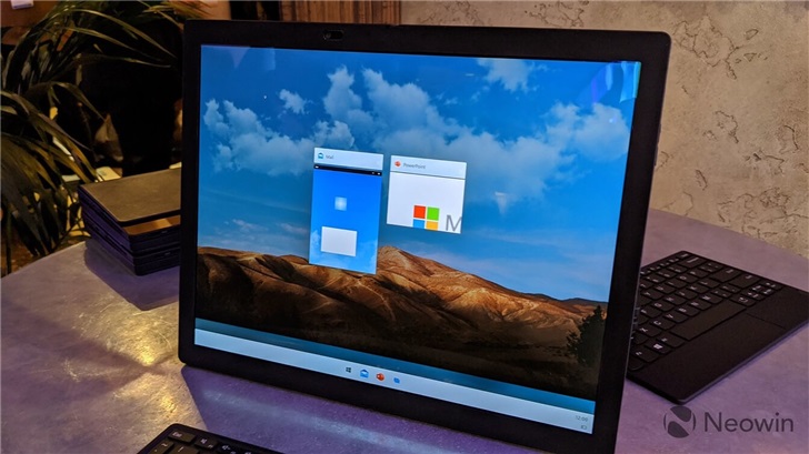 再看微软Windows 10X：突出手势操作体验，旧版应用支持更好