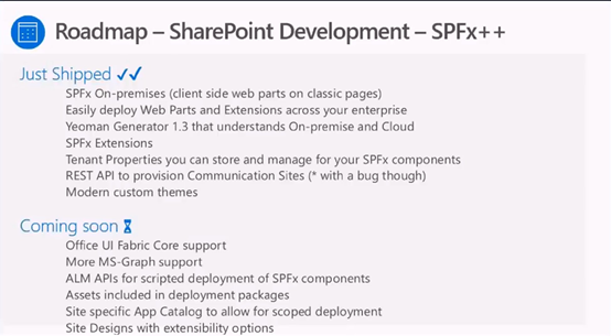 SharePoint Server 2019新特性介绍