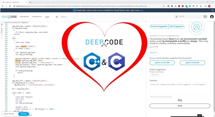 代码审查 DeepCode 为 C/C ++ 添加 AI 静态代码分析支持