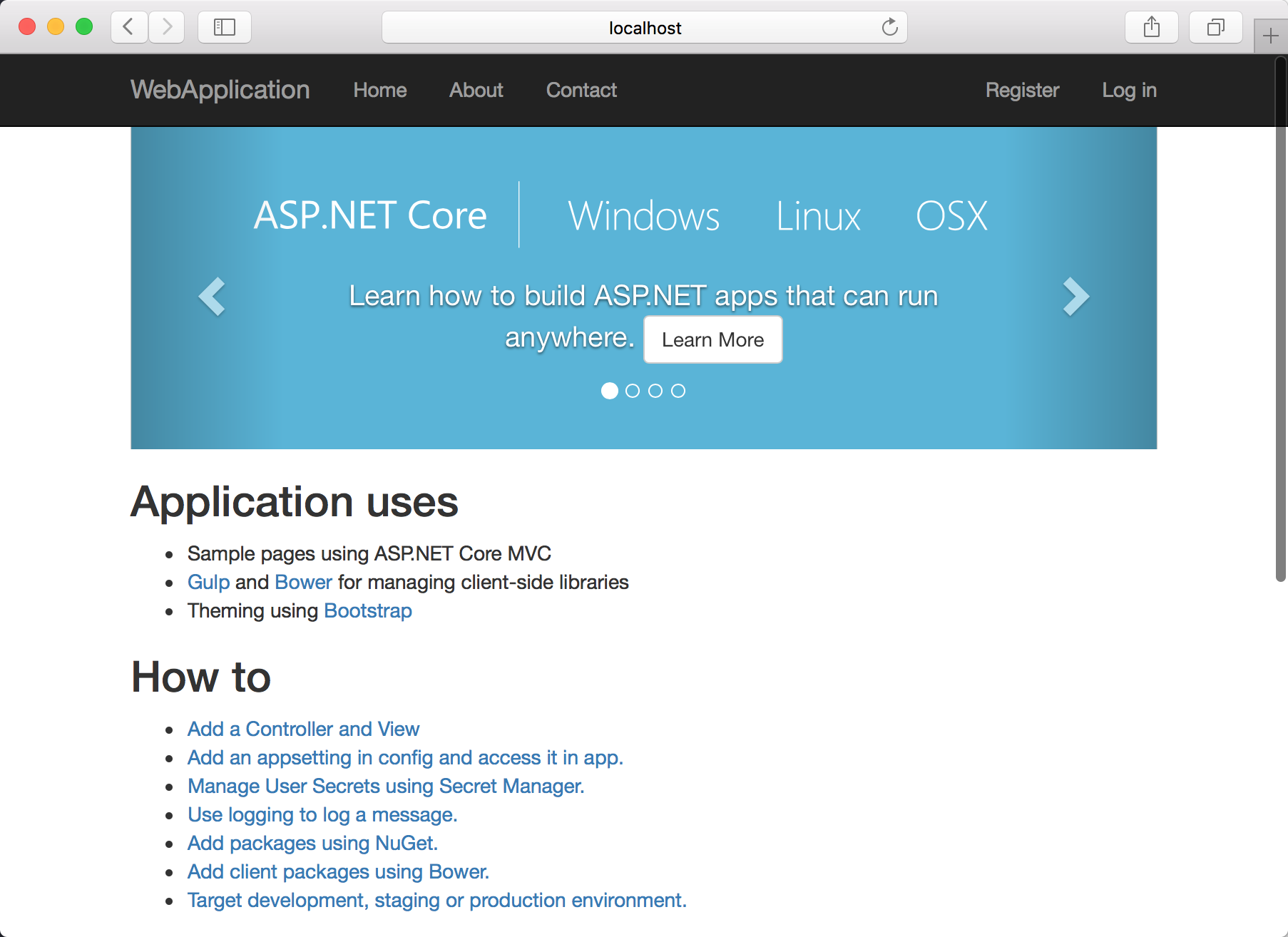 详解Asp.Net Core 发布和部署（ MacOS + Linux + Nginx ）