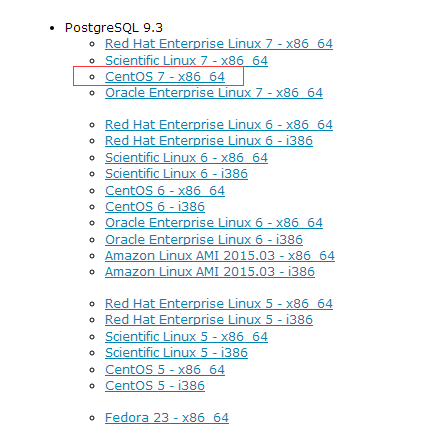 Linux CentOS 7安装PostgreSQL9.3图文教程