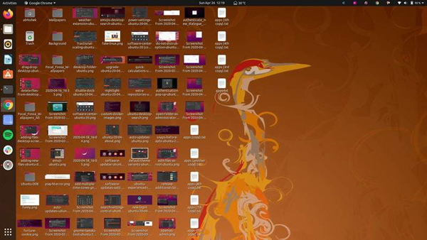 在Ubuntu桌面中使用文件和文件夹