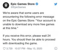 领《GTA V》玩家太多致免费游戏无法下载？Epic官方：等上24小时