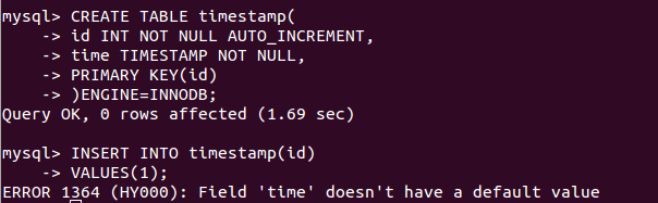 MySQL 5.6 中 TIMESTAMP 的变化分析