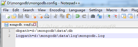 window下安装配置mongodb的教程图解