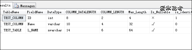 SQL Server查找表名或列名中包含空格的表和列实例代码
