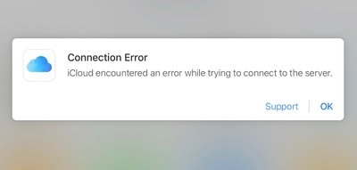 部分用户反馈称苹果 iCloud 出现 Bug：“您选择的应用不存在”