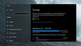 微软 Win 10 20H2 功能更新将改善 “存储设置”界面