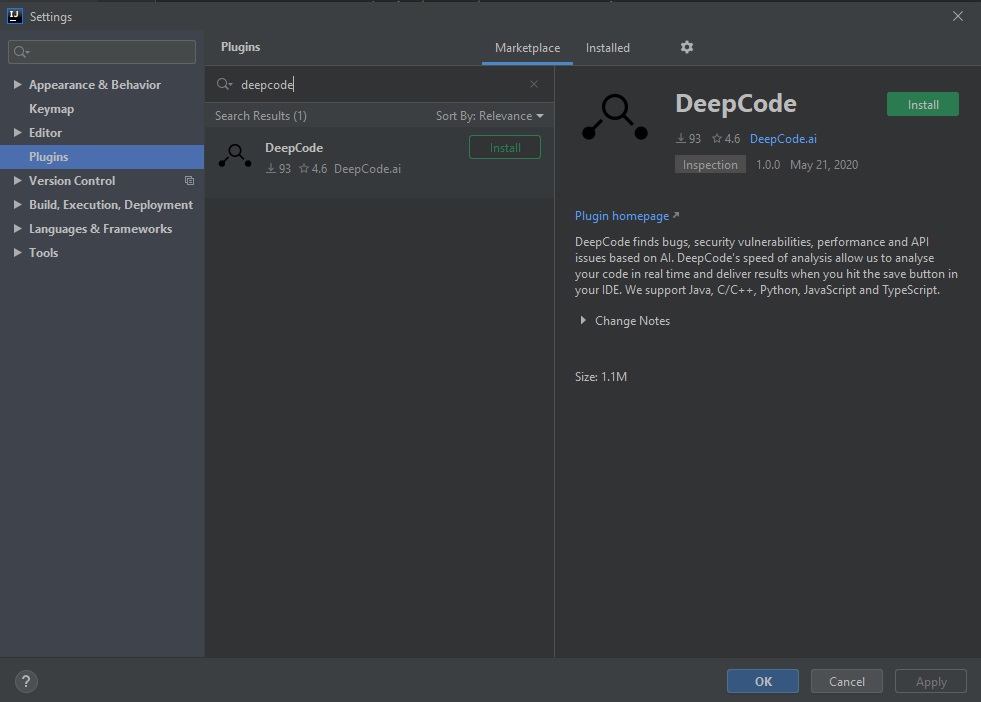 DeepCode 发布 JetBrains IDE 插件，自动查找代码 bug