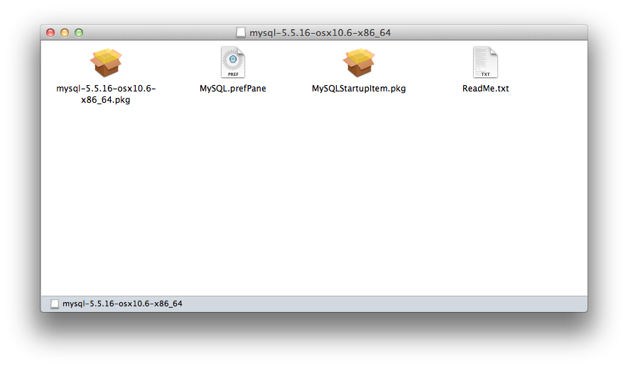 MAC下mysql安装配置方法图文教程