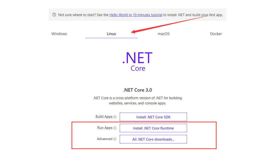 .Net Core WebApi部署在Linux服务器上的方法