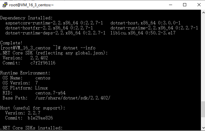 .Net Core WebApi部署在Linux服务器上的方法