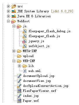 java实现附件预览（openoffice+swftools+flexpaper）实例