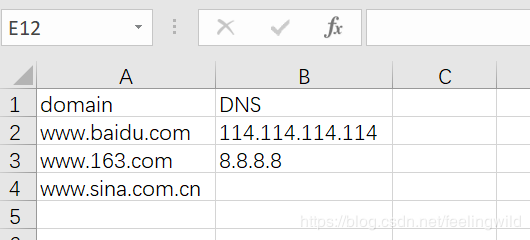 python批量处理多DNS多域名的nslookup解析实现