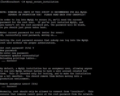 在Linux系统安装MySql步骤截图详解